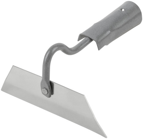 Straight hoe 150x50 mm, stainless steel, without handle