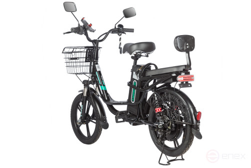 Электровелосипед Gelbert Khan 1, черный