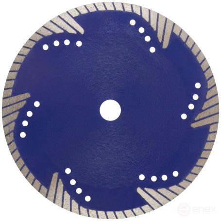 Диск отрезной алмазный, сегментный с защитными секторами Cutop Profi, 230 x 3,0 x 8,3 x 22,2 мм