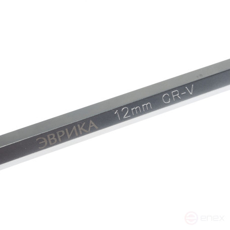 Ключ шестигранный 12мм ER-76412XL: Г-образный экстрадлинный ЭВРИКА /1/8/128