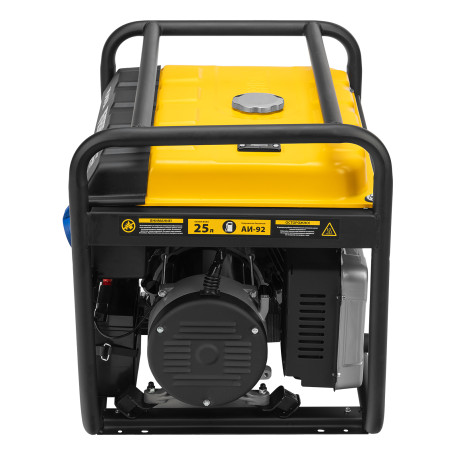 Gasoline generator PS 90 EA, 9.0 kW, 230V, 25 l, automation connector, electric starter Denzel