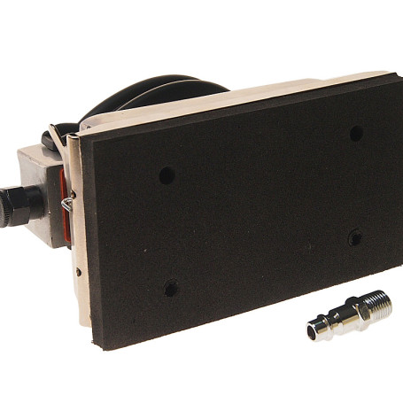 Пневмошлифмашинка ER-82160 с зажимной платформой 175х95мм 8000 об/мин ЭВРИКА 1/10