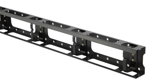 CMV-47U-ML Metal Vertical Cable Organizer with 47U cover, for TTB, TTR cabinets 800 mm wide, black (RAL 9004) (1 pc.)