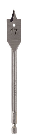 Drill bit for wood 17X152 mm, feather