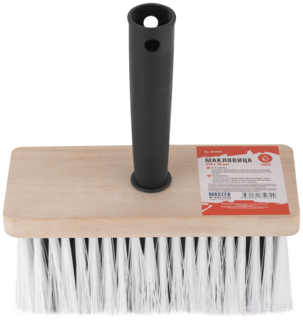 Макловица, дерев. основа, пластик.ручка, ПЭТ- щетина, 170 х 70 мм