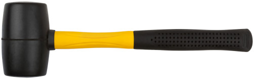 Киянка резиновая, фиберглассовая ручка 60 мм (450 гр)