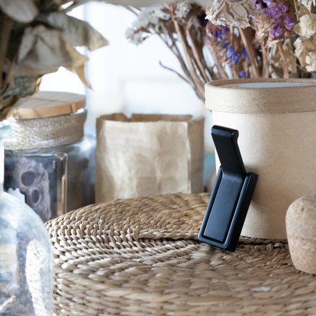 Hook metal one-horn metal KLICK white AKS