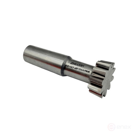 Tail gouge M 2.5, z=10, 30°, D=25 mm (2540-0091) TORNERI T028228