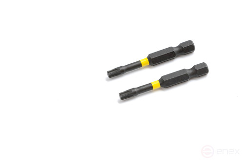 1/4" impact bit, T30 × 50 mm, 2 pcs.