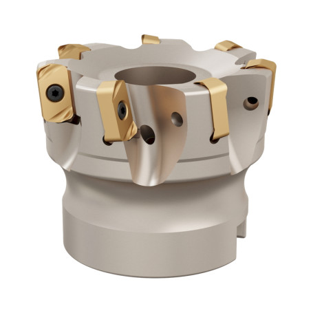 End mill LNMU 0303 Tngly 52x22 mm, Z-7, with high-speed feed