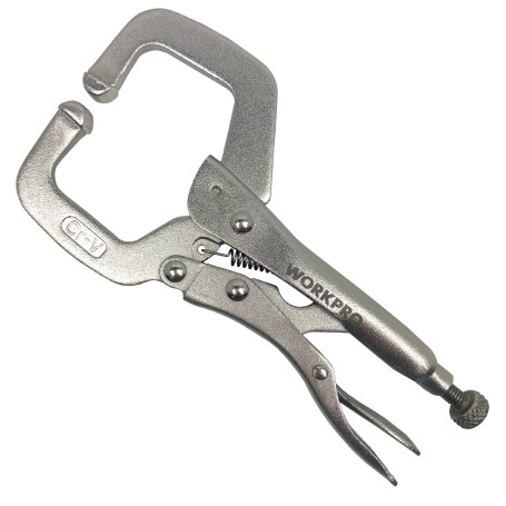 C-shaped locking pliers 160mm WP231063 WORKPRO