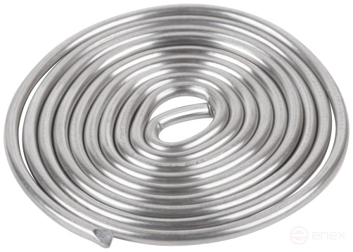 Solder POS 61 with rosin, wire diameter 2 mm, "snail", 20 gr.