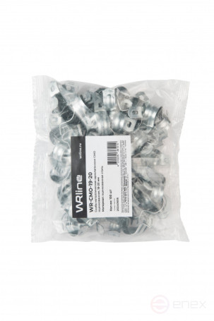 WRline WR-CMO-19-20 Single-valve metal bracket WRline CFR galvanized, 19-20 mm (100 pcs)