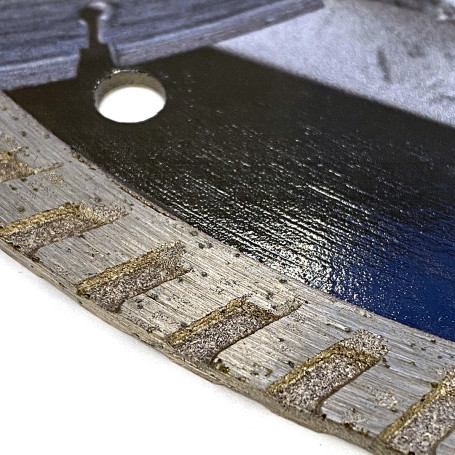 Diamond disc on concrete Universal Turbo Ø230x10x22,23 Adel Instrument