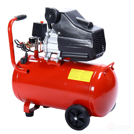Pneumatic compressor 220V 2.2kW 8atm. 200L/min. receiver-50L piston with direct drive GTE