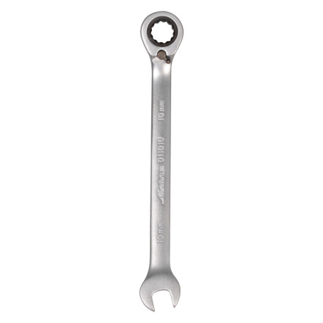 Combination ratchet wrench with switch 10mm AT-RRS-03