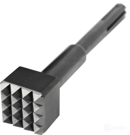 Бучарда SDS-MAX ПРАКТИКА SDS-max 45x45 х 245 мм, 16 зубьев, серия Профи (791-660)