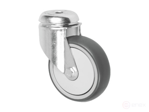 Колесная опора под болт для покупательских тележек