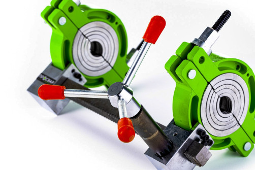 Механический центратор 2-х зажимный для сварки труб ПРОСВАР (40-110 мм)