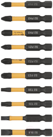 Набор торсионных бит 50мм "Подвесной", Cutop profi plus, 10 предметов