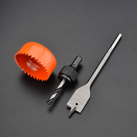 A set for installing mortise locks, 3 items// HARDEN