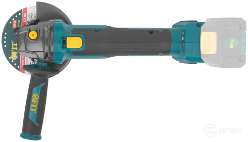 Angle grinder acc. 20 V; 3500/8500 rpm; ClC 125 mm; 1.7 kg; 2 rotation speeds; brushless, without battery; box.