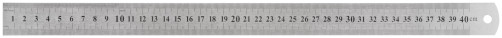 Stainless steel ruler 400x28 mm