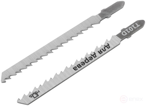Полотна для эл. лобзика, T101D, по дереву, HCS, 100 мм, 2 шт.