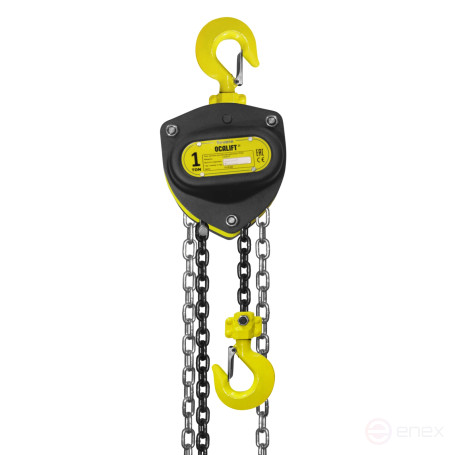 Таль ручная цепная OCALIFT SEVERE ТРШ 1т 9м