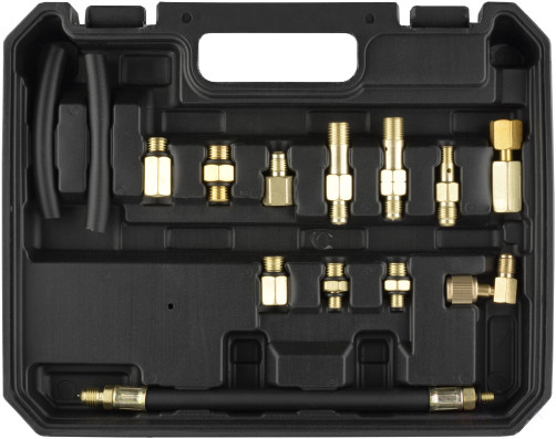 Fuel pressure meter (0-10 bar, gasoline engines; 20pr) Avtodor 40147