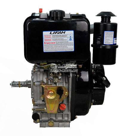 Lifan Diesel 186F engine, shaft 25mm
