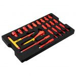 Tool kit for electrician 1000 V, 52 pcs.