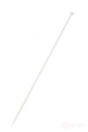 WRline WR-SHN-36-250W Стяжка-хомут 3,6х250 мм, кабельная нейлоновая 6,6, неразъемная, цвет белый (100шт)