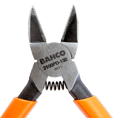 Кусачки-бокорезы с ручками, покрытыми ПВХ,, оксидированные, 150 мм