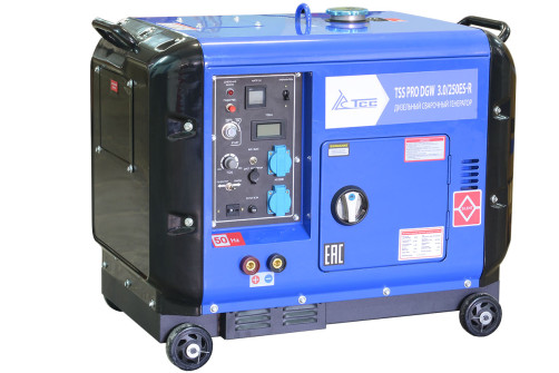 Diesel welding generator in casing TSS PRO DGW 3.0/250ES-R