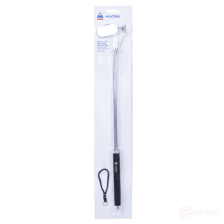 Зеркало на гибком стержне, 500 мм, подсветка МАСТАК 192-00500