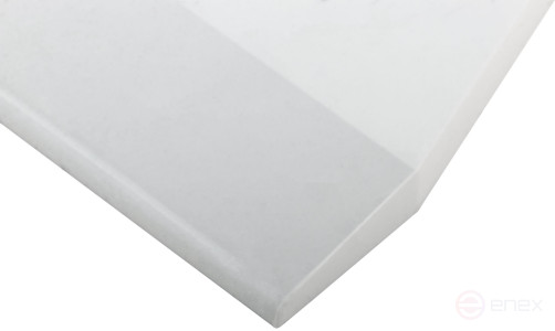 White rubber spatula 60 mm