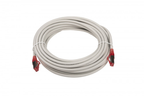 PC-LPM-STP-RJ45-RJ45-C5e-10M-LSZH-GY Patch Cord F/UTP, Shielded, Cat.5e (100% Fluke Component Tested), LSZH, 10M, Grey