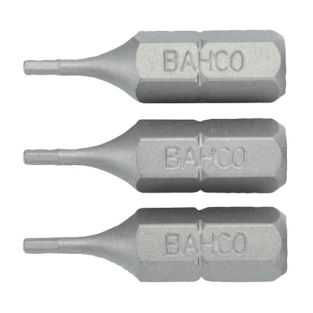 1/4" 6-sided 3 mm bit, L=25 mm(pack of 5 pcs)