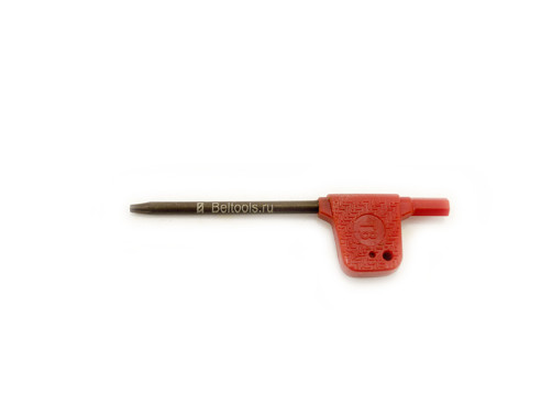 Key with TORX profile T8 P-shaped handle T8 ri.304.16 Beltools