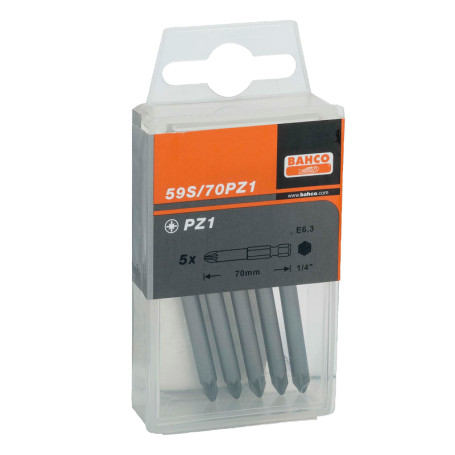 Биты под винты Pozidriv, 70 мм, 2шт 59S/70PZ3-2P