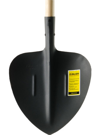 Shovel shovel crushed stone with a wooden handle 740 mm and handle LSSHCH2P