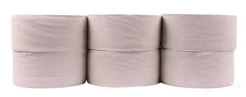 ACG Бумага туалетная "Эконом" 1сл., высота рулона 9,5 см, 600 г, сер.мак. (12рул.) 1011338