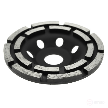 Чашка алмазная сегментная 2х рядная, серия "профи", 115 х 22 мм, Чеглок (50)