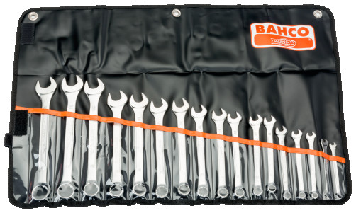 Set of combination wrenches 6 - 22 mm, 17 pcs