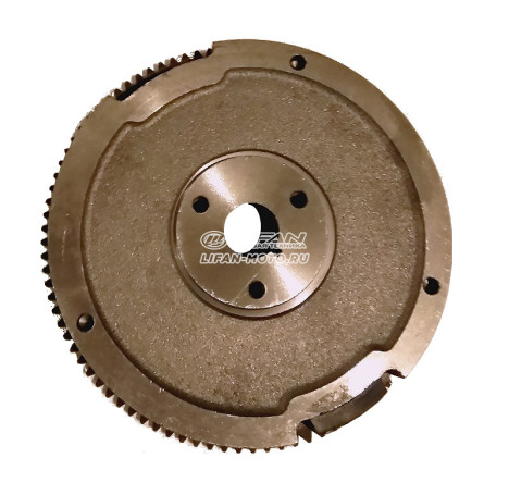 Маховик LIFAN 27500/2V77F, 2V78F, 2V78F-2A, 2V80F-A, катушка освещения 3 Ампера