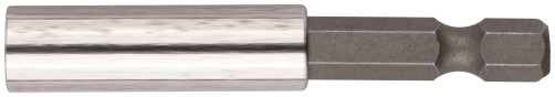 Bit adapter, Magnetic retainer, CRV steel shank, 60 mm