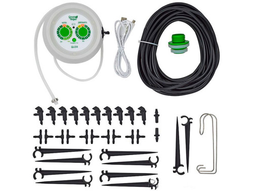 Automatic irrigation system for 10 places with integrated diaphragm pump GA-014