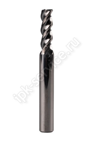 End milling cutter c/x tv.sp. f6 L=50 Z3 for aluminum