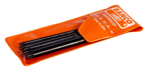 Набор удлиненных Г-образных шестигранников под винты TORX PLUS IP10-IP40, 5 шт